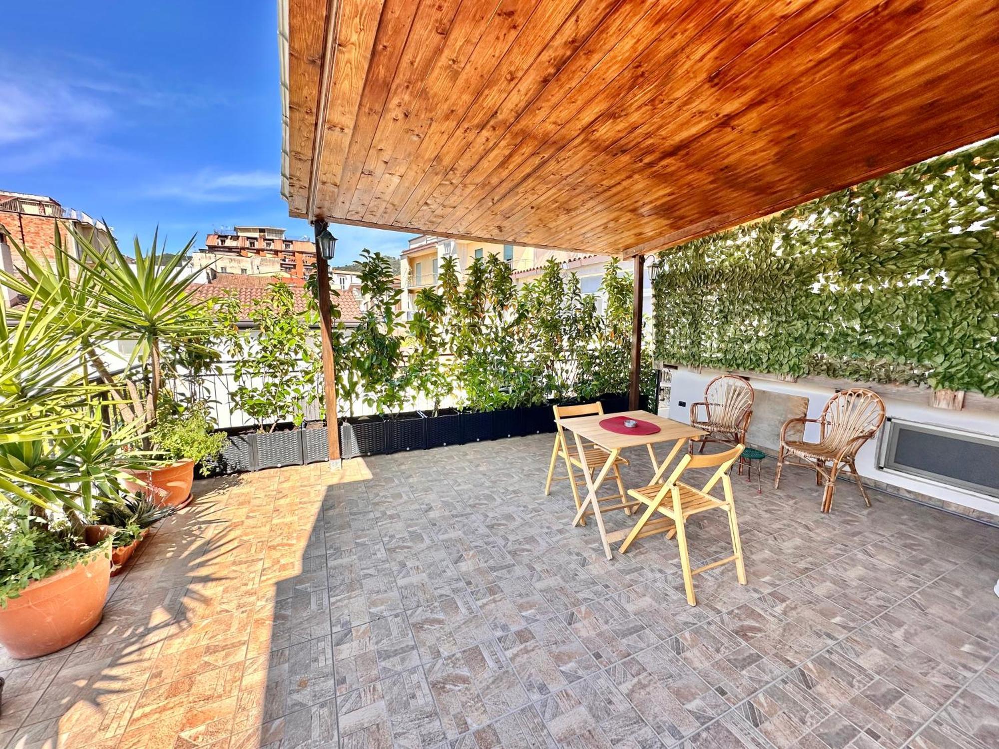 La Terrazza Villa Sapri Bagian luar foto